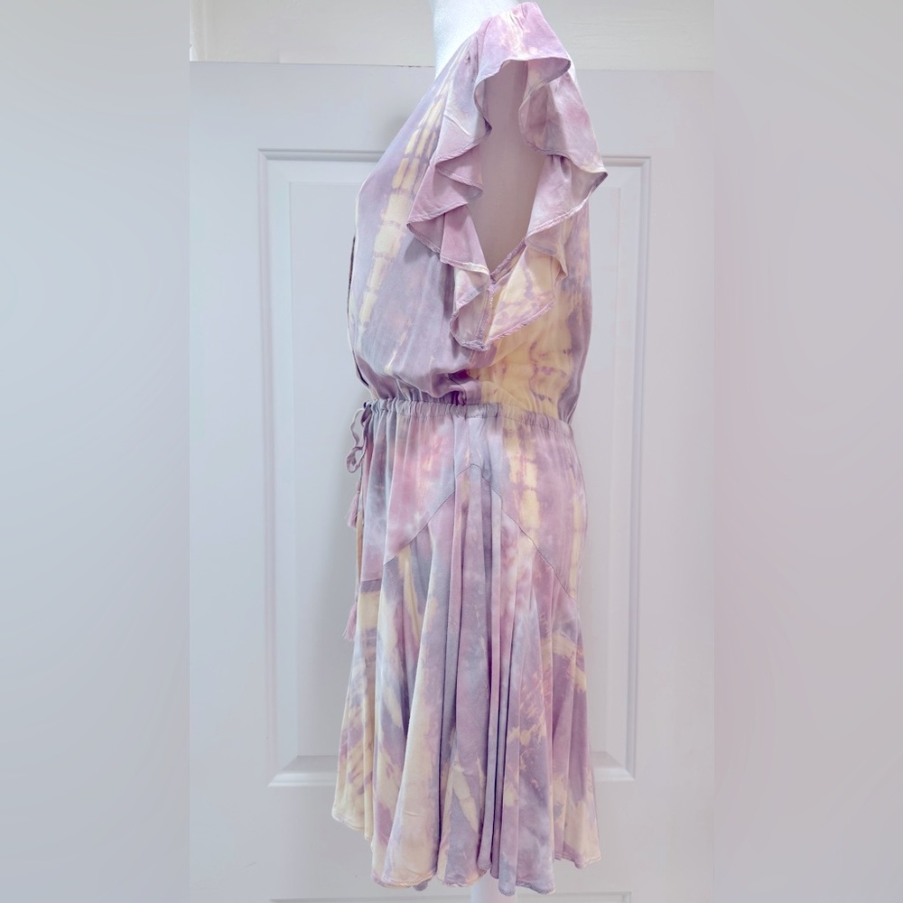AAKAA Tie Dye Pastel Mini Dress - Picture 6 of 10